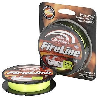 Леска плетенка Berkley FireLine Flame Green 0.12 110м (New)