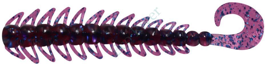 Твистер Yaman Pro Ruff, р.4 inch, цвет #04 - Grape (уп.5 шт)