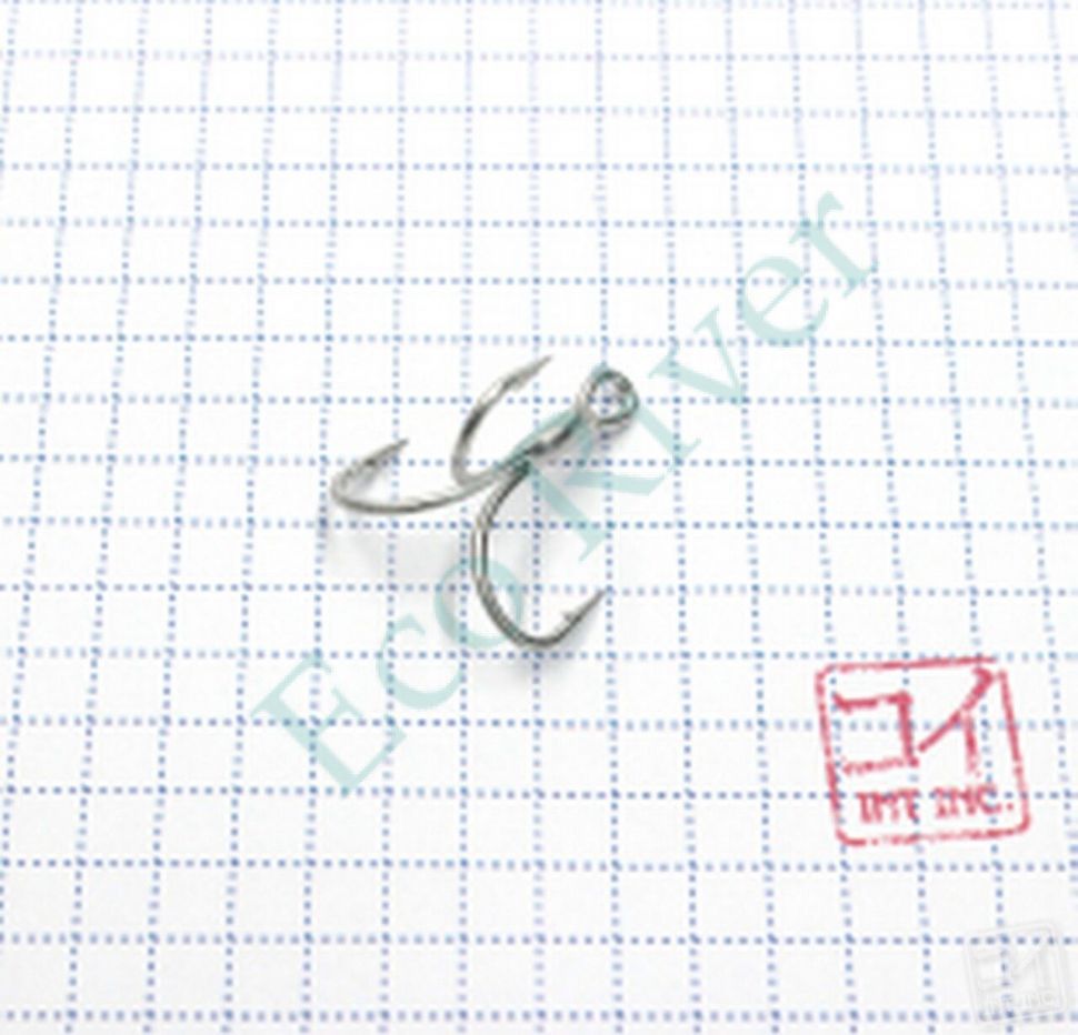 Крючок KOI 6066, размер 6 (INT), цвет MT, тройник (10 шт.)/320/