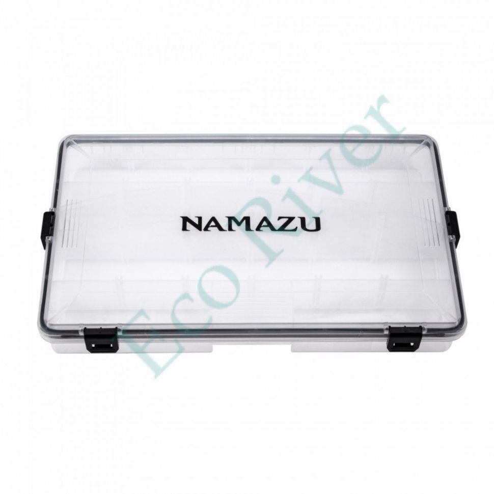 Коробка для рыболовных принадлежностей Namazu TackleBox Waterproof, 355х230х50 мм/30/