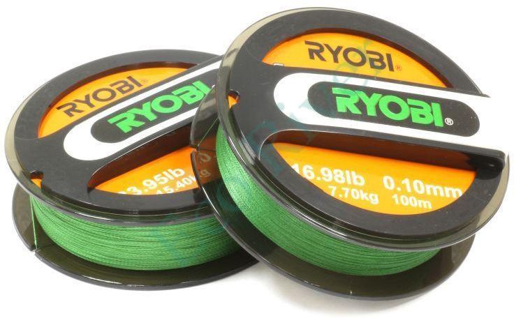 Леска плет. "RYOBI" Excia Green 4*PE 0.35 32.2кг 100м