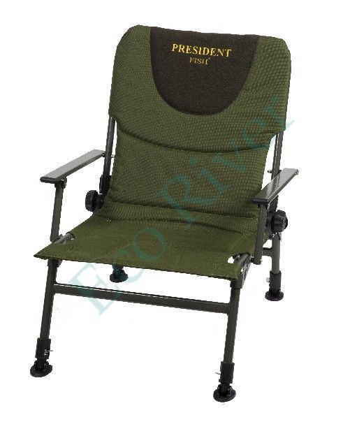 Кресло President Fish карповое 8747 002 зеленое