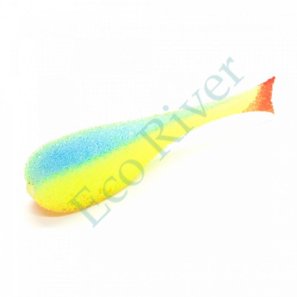 Поролоновая рыбка YAMAN с силиконовой вставкой, р. 105 мм, цвет 26 UV (5 шт.)