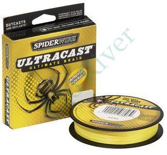 Леска плет. "SPIDERWIRE" Ultracast 0.25 110м желтый 1127541