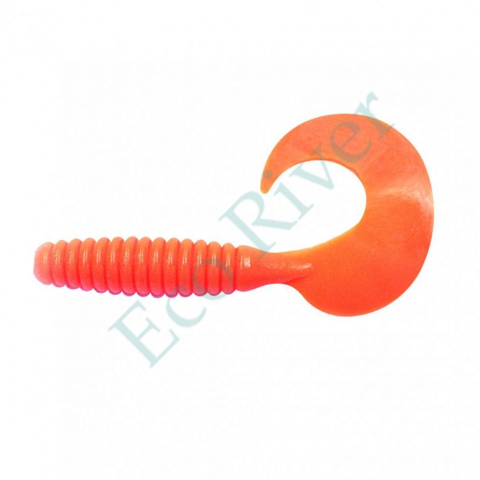 Твистер Yaman Pro Spiral, р.2.5 inch, цвет #03 - Carrot gold flake (уп.10 шт)