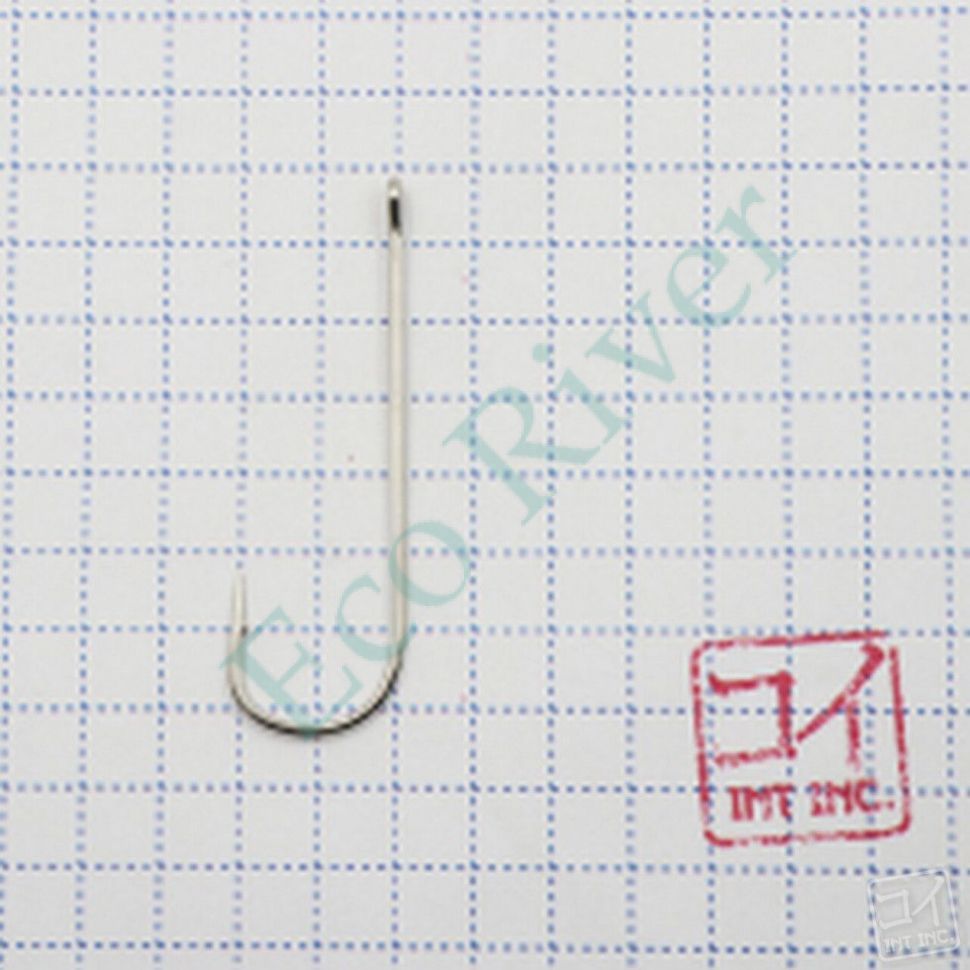 Крючок KOI ROUND-RING, размер 1 (INT), цвет N (10 шт.)