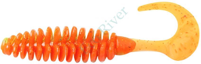 Твистер Yaman Pro Battery Tail, р.5 inch, цвет #03 - Carrot gold flake(уп. 3 шт.)/50/