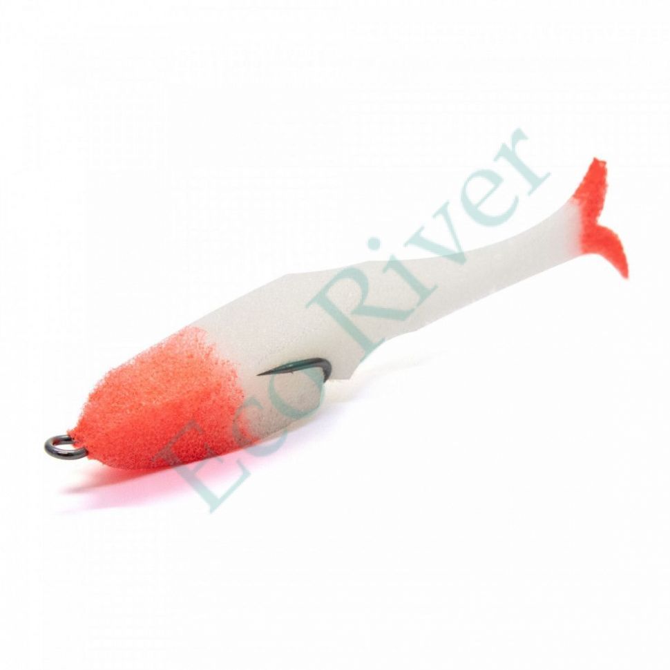 Поролоновая рыбка YAMAN Devious Minnow на двойнике, р. 105 мм, цвет 15 UV (5 шт.)