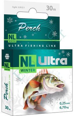 Леска Aqua NL Ultra Perch окунь 0.12 30м