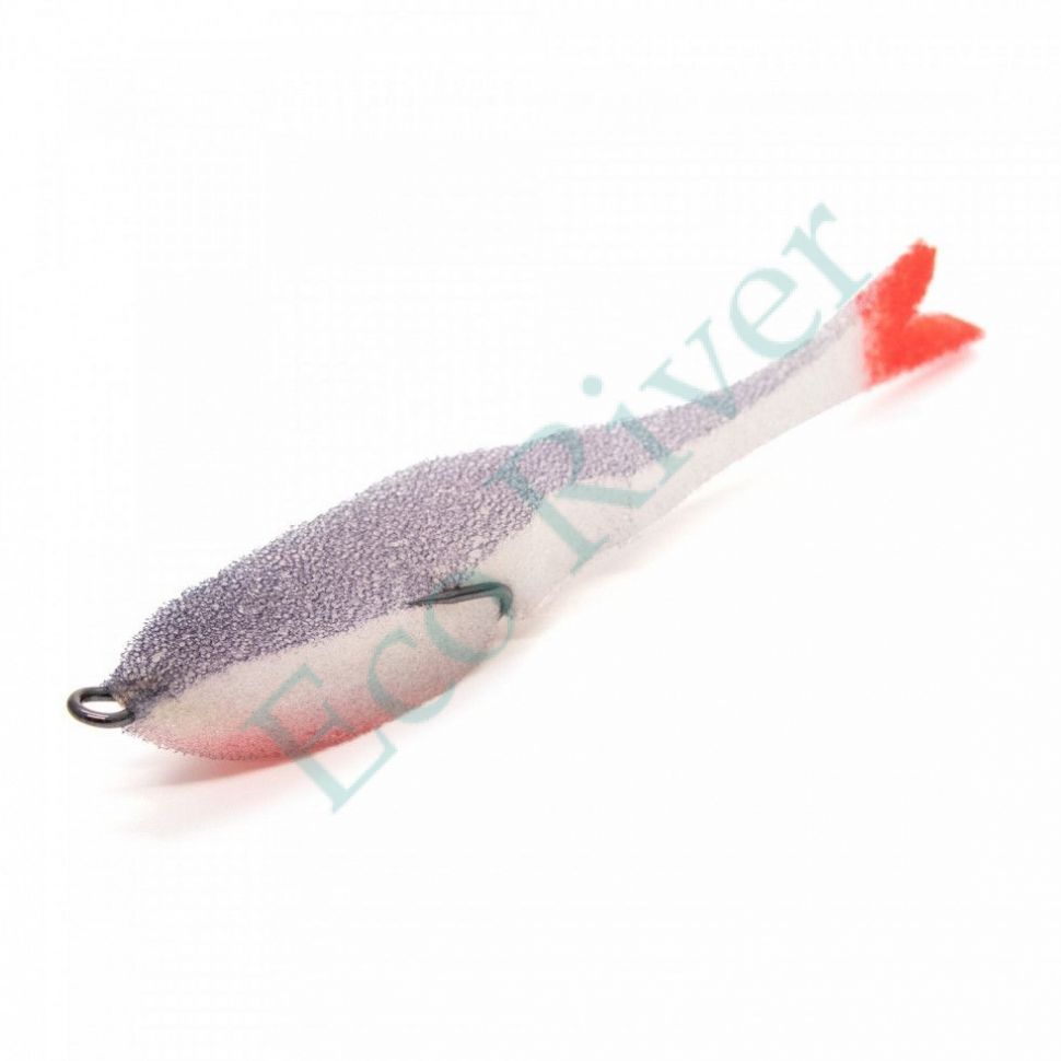 Поролоновая рыбка YAMAN Devious Minnow на двойнике, р. 105 мм, цвет 18 UV (5 шт.)