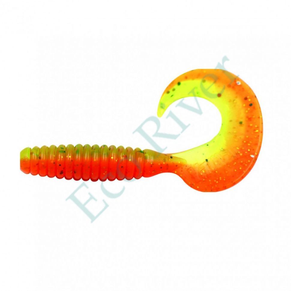 Твистер Yaman Pro Spiral, р.4 inch, цвет #16 - Arbuz (уп.5 шт)
