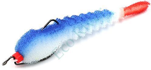 Поролоновая приманка Yaman WATER TROLL Polliwog на офсетном крючке №2, р. 85 мм, цвет 103 (3 шт.)