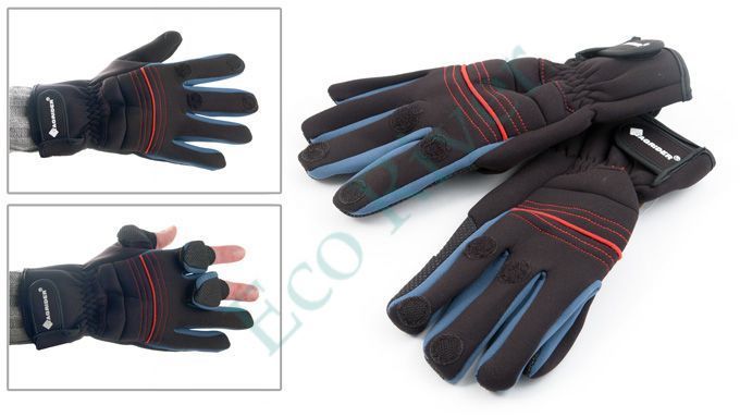 Перчатки неопрен. 3 откидных пальца TR-2102-4-XL
