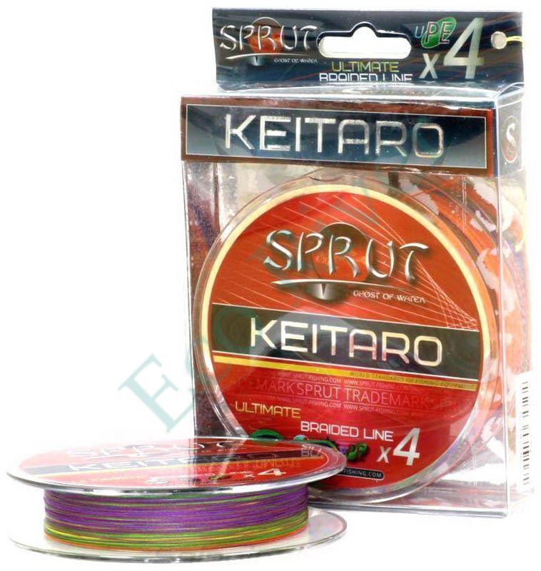 Плетеный шнур Sprut Keitaro Ultimate X4 multicolor 0.16 140м