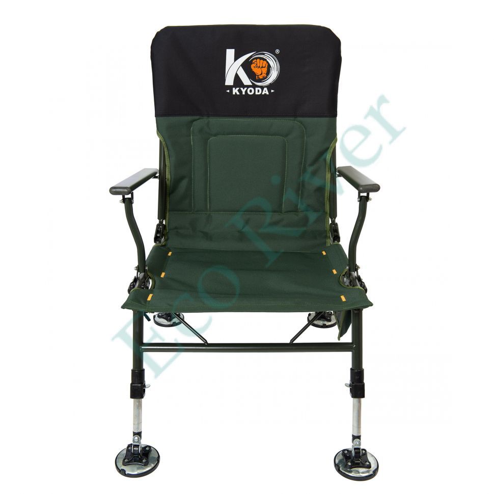 Кресло карповое Kyoda 65х50х50/100, автоматическое, метал. фурнитура