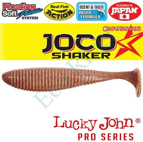Виброхвост Lucky John Pro S Joco Shaker съедоб. плав. 08,89 4шт 140302-F02
