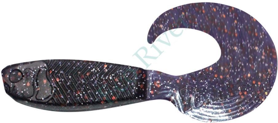 Твистер Yaman Pro Mermaid Tail, р.3 inch, цв. #08 - Violet (уп.10 шт)