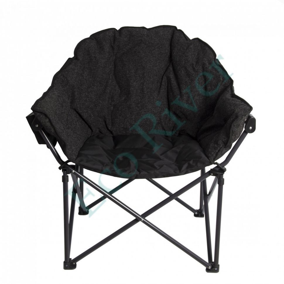 Кресло складное кемпинговое Kyoda полукруглое, размер 52/88*54*45/97, вес 6,2кг (2 цвета)