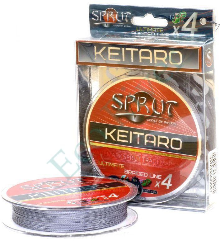 Плетеный шнур Sprut Keitaro Ultimate X4 space gray 0.23 140м