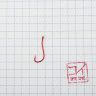 Крючок KOI RYUSEN-RING-2BH, размер 10 (INT), цвет RED (10 шт.)