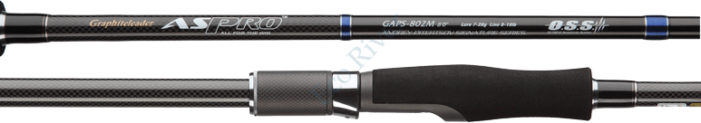 Спиннинг "GRAPHITELEADER" Aspro GAPS-862M 7-28г