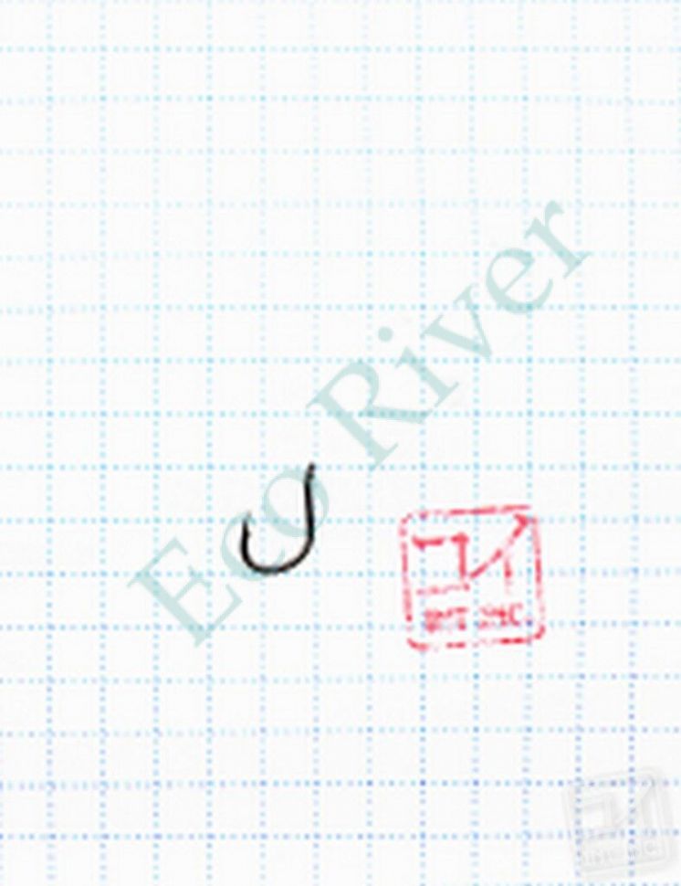 Крючок KOI 4X-ISEAMA-RING, размер 9 (INT)/4 (AS), цвет BN (10 шт.)/200/