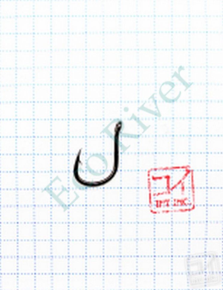 Крючок KOI 4X-ISEAMA-RING, размер 2 (INT)/12 (AS), цвет BN (10 шт.)/100/