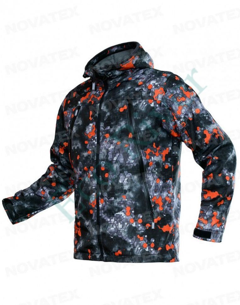 Куртка "Novatex" Трек (полофлис матрица) Payer р.52-54/170-176